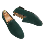 Palazzo Suede Loafer