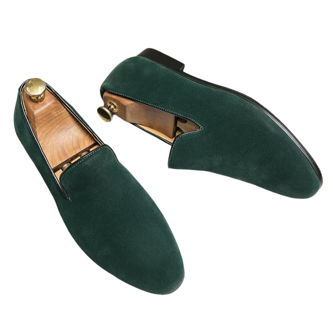 Palazzo Suede Loafer