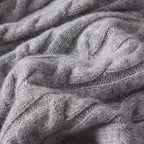 Loose Thickened Cashmere Sweater Crew Neck Pullover Knittedwear for Middle-Aged Men Autumn Winter Sporty Style Casual Wear