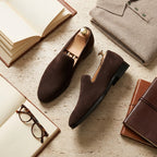 Palazzo Suede Loafer